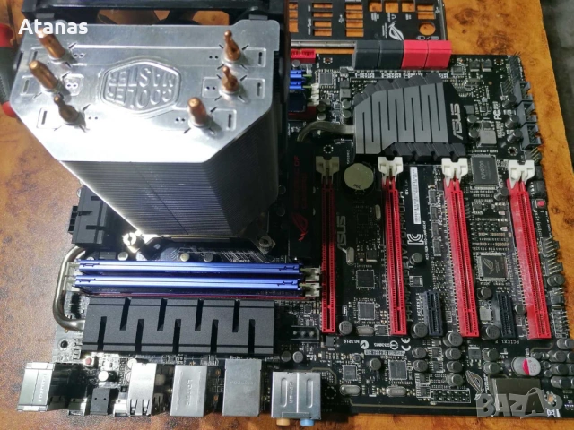 ASUS Rampage IV Formula + 32GBRam + i7 4820k, снимка 6 - Геймърски - 54309858