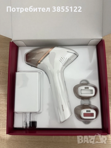 Фотоепилатор Philips Lumea IPL 9900 SenseIQ (BRI973) – като нов, снимка 3 - Епилатори - 55328214
