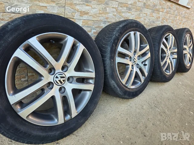Продавам ОРИГИНАЛНИ Джанти Volkswagen 16цола 5x100 VW Bora, Golf Audi a3, Leon,Shkoda 6,5J ET50, снимка 3 - Гуми и джанти - 55469831
