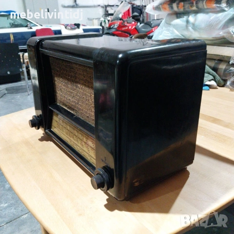 Ретро радиоприемник Siemens Kammermusik Super 92W, снимка 3 - Антикварни и старинни предмети - 53650070