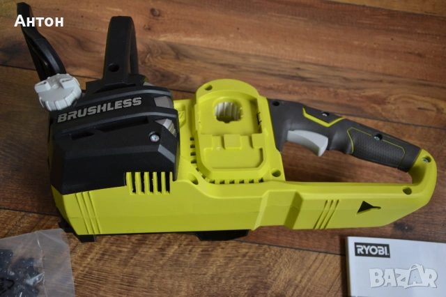 Акумулаторен безчетков верижен трион Ryobi 18V , снимка 7 - Други инструменти - 53841068