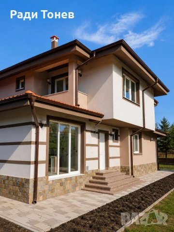 🏡НОВА ДВУЕТАЖНА КЪЩА С АКТ 16 И СОБСТВЕН ДВОР В С. ПОЛСКИ ИЗВОР🌳, снимка 2 - Къщи - 54758760