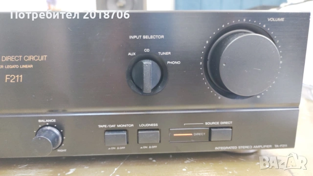 Sony TA-F211, снимка 3 - Ресийвъри, усилватели, смесителни пултове - 54572954