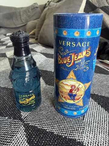 Versace Blue Jeans, снимка 2 - Мъжки парфюми - 55021843
