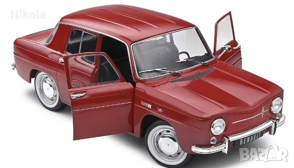 Renault 8, мащаб 1:18 Solido., снимка 2 - Колекции - 55332535