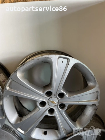 Алуминиева джанта 7x19 ET45 за Chevrolet Captiva 2.2 VCDI (2012), снимка 2 - Части - 54644480