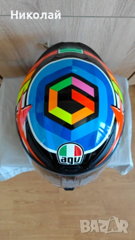 Каска AGV K1 Rodrigo, снимка 3 - Аксесоари и консумативи - 55064760