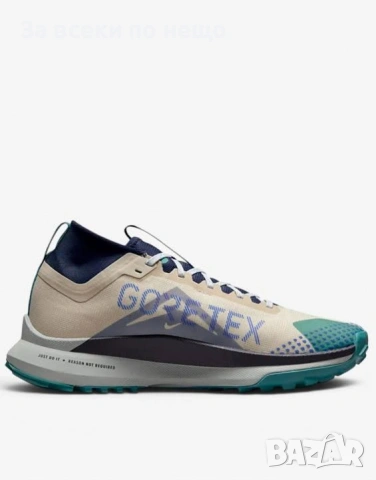 NIKE React Pegasus Trail 4 Gore-Tex White / Blue Мъжки Баскетболни Обувки👟Мъжки Маратонки Код P2778, снимка 5 - Маратонки - 55069492