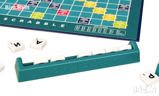 Настолна игра SCRABBLE - Mattel - Скрабъл, снимка 4 - Образователни игри - 55381962