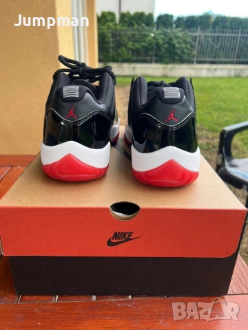 Мьжки кецове Jordan 11 low Bred, снимка 5 - Кецове - 54894763