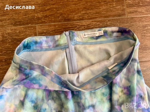 Асиметрична пола Страдивариус, снимка 2 - Поли - 54898009