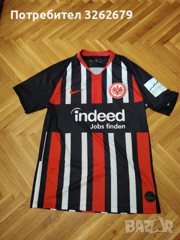 Nike 2019-20 Eintracht Frankfurt оригинална 2020 размер М, снимка 2 - Тениски - 55086388