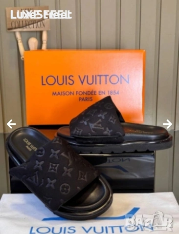 Louis Vuitton ⚜️Дамски Чехли 36-41н , снимка 2 - Чехли - 55080164