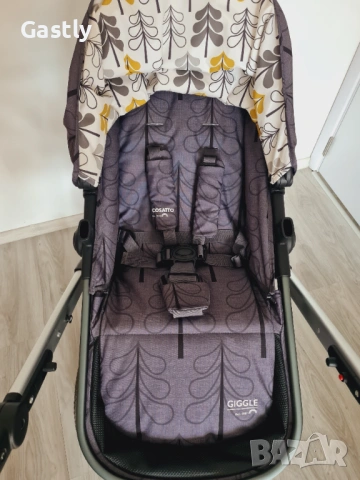Cosatto Бебешка количка 3в1 Giggle Trail Fika forest с ISOFIX, снимка 4 - Детски колички - 54854139