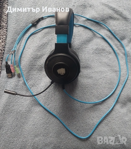 Fury Warhawk RGB Headset (слушалки за компютър), снимка 2 - Слушалки за компютър - 54612445