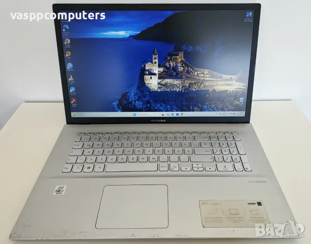 ASUS Vivobook 17 X712FA / 17.3" / i7-10510U / 8GB RAM / 256GB SSD NVMe