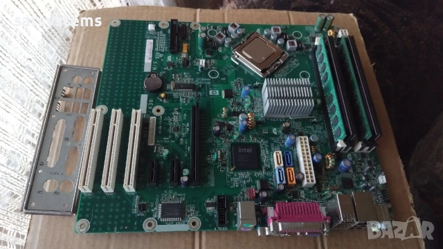 Дънна платка HP Compaq dc7800p Convertible Minitower Socket 775 CPU+FAN+RAM, снимка 2 - Дънни платки - 30087272
