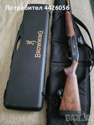 Продавам нов регистриран Ловен полуавтомат “Gold  Browning Maxus”  с оптика „AIMPOINT Micro Н-2"