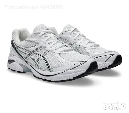 Мъжки маратонки Asics GT-2160 White/Pure Silver, снимка 4 - Маратонки - 55298294
