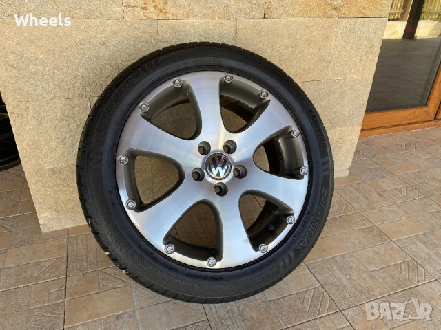 17" 5x112 Vw Touran Cross OEM, снимка 3 - Гуми и джанти - 54669967