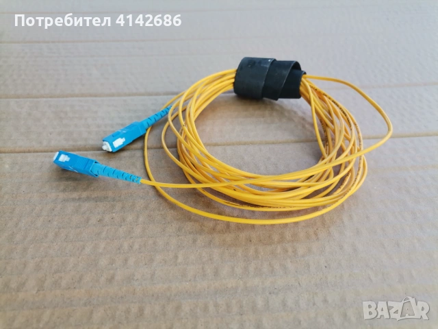 Оптично влакно с накрайници G. 657 A, снимка 5 - Кабели и адаптери - 54839378