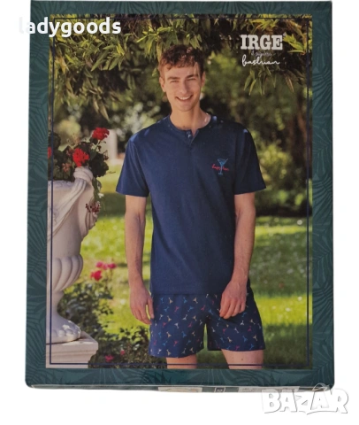 Мъжки пижами IRGE.Mod.659., снимка 2 - Тениски - 54443070