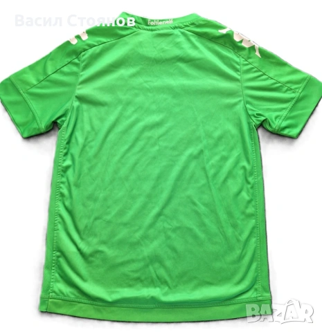 Боруся Мьонхенгладбах / Borussia Monhengladbach Kappa 2017-18 away shirt - за ръст 152см. , снимка 6 - Фен артикули - 54331805
