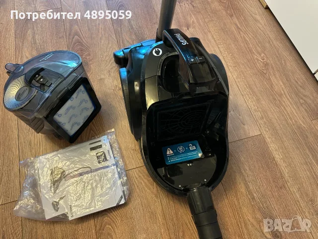 Прахосмукачка Philips PowerPro Expert FC9741/09 – Като нова, пълен комплект!, снимка 4 - Прахосмукачки - 55544229