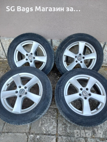 Vw tiguan лети джанти с гуми 225/60/17