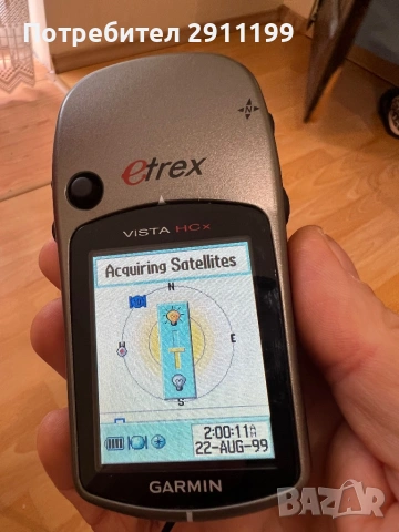 GPS Garmin Etrex, снимка 2 - Garmin - 54659330