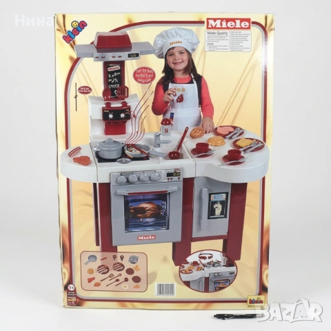 Детска кухня Theo Klein Miele Kitchen Petit Gourmet🔝  , снимка 10 - Образователни игри - 54390438