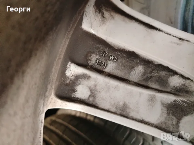 4бр.алуминиева джанта 17цола за Mercedes 5x112, снимка 5 - Гуми и джанти - 55347915