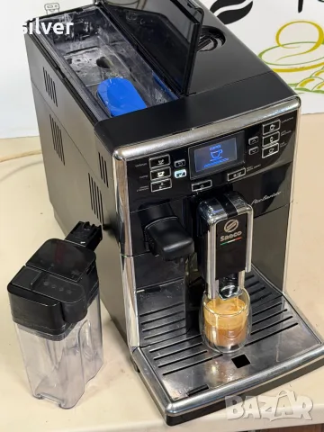 Кафемашина кафе автомат Saeco PicoBarista с гаранция, снимка 8 - Кафемашини - 55469684