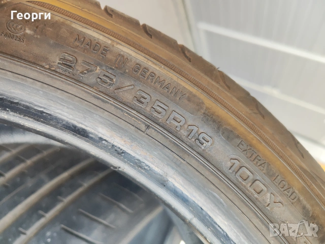 2бр. летни гуми 275/35/19 Goodyear, снимка 5 - Гуми и джанти - 54025822