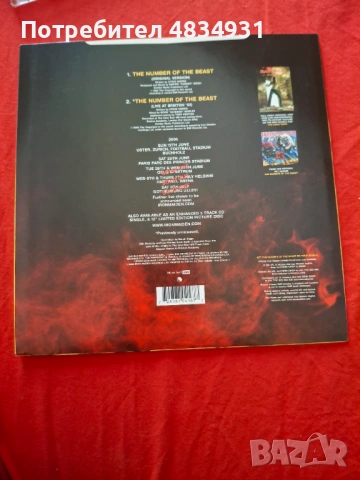 Iron Maiden , снимка 2 - Грамофонни плочи - 54673879