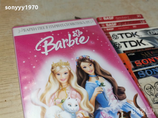 BARBIE-ORIGINAL VHS VIDEO TAPE 0405261933L1, снимка 2 - Други жанрове - 54414339