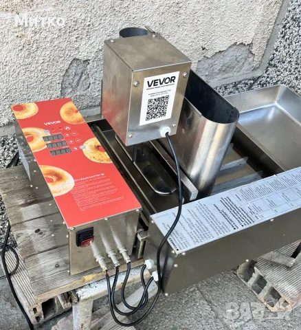 автоматична машина за понички vevor 6 дюзи 2000w, снимка 3 - Друго търговско оборудване - 55655668