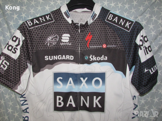 винтидж вело джърси Maratona Dolomites Saxo Bank Skoda колело Specialized Biemme Italy колоездене 
