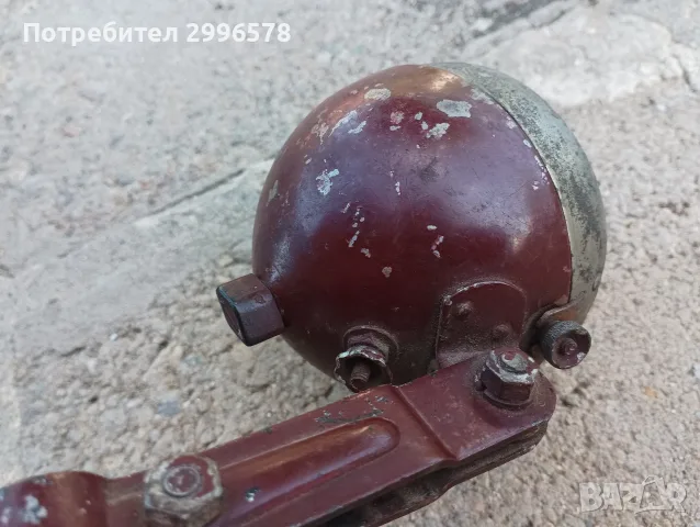 HACKEL Germany фар за винтич ретро велосипед колело, снимка 6 - Настолни лампи - 55297061
