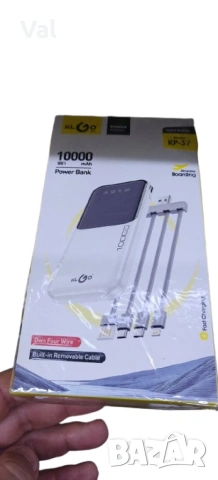 Преносима батерия KLGO KP-37, 10000mAh, снимка 3 - Външни батерии - 54785732