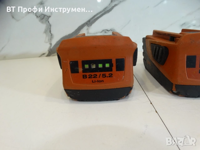 Hilti B22 / 5.2 Ah - Батерия, снимка 2 - Други инструменти - 54530037