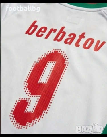 berbatov 9 STOICHKOV 8 🇧🇬🇧🇬 детско юношески футболни екипи РЕТРО екипи , снимка 3 - Футбол - 44911581