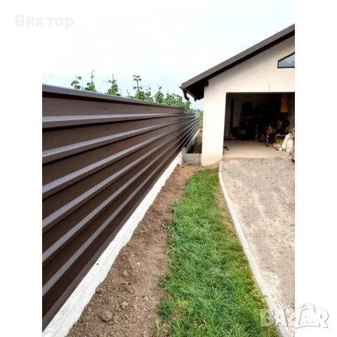Метална ламарина за ограда от производител, по размер, снимка 2 - Огради и мрежи - 54033560