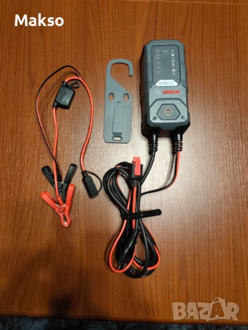 Смарт зарядно устройство за акумулатор BOSCH C30 6V 12V, снимка 5 - Аксесоари и консумативи - 54393547