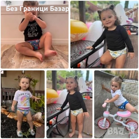 Нови Детски Абсорбиращи тренировъчни гащички 10 броя памук 3 години за приучаване към гърне, снимка 6 - Други - 54429358