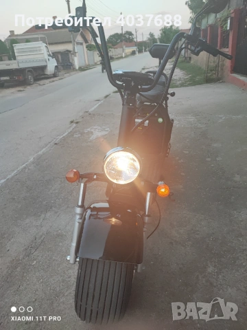 Продавам електрически скутер Harley 1500W, снимка 3 - Мотоциклети и мототехника - 55063661