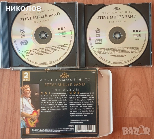 STEVE MILLER BAND , снимка 3 - CD дискове - 55007088