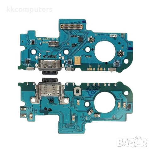 Конектор зареждане за SAMSUNG A356 Galaxy A35 на платка с микрофон и компоненти Original
