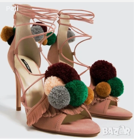 Сандали Zara, снимка 2 - Сандали - 54236351