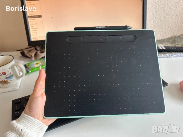 Графичен таблет Wacom Intuos M Pistachio